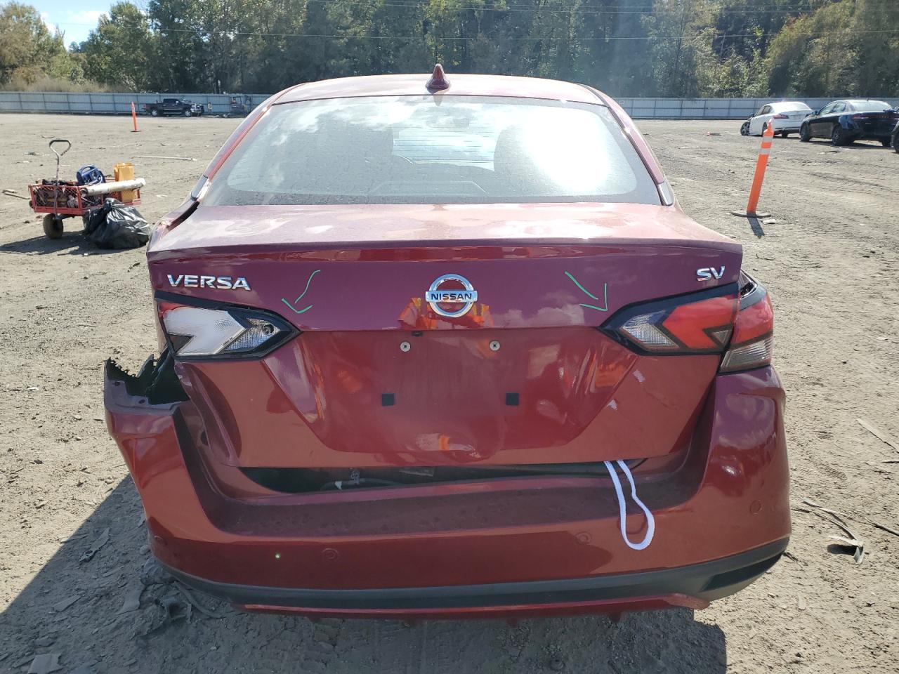 2022 Nissan Versa Sv VIN: 3N1CN8EV0NL868188 Lot: 91754665