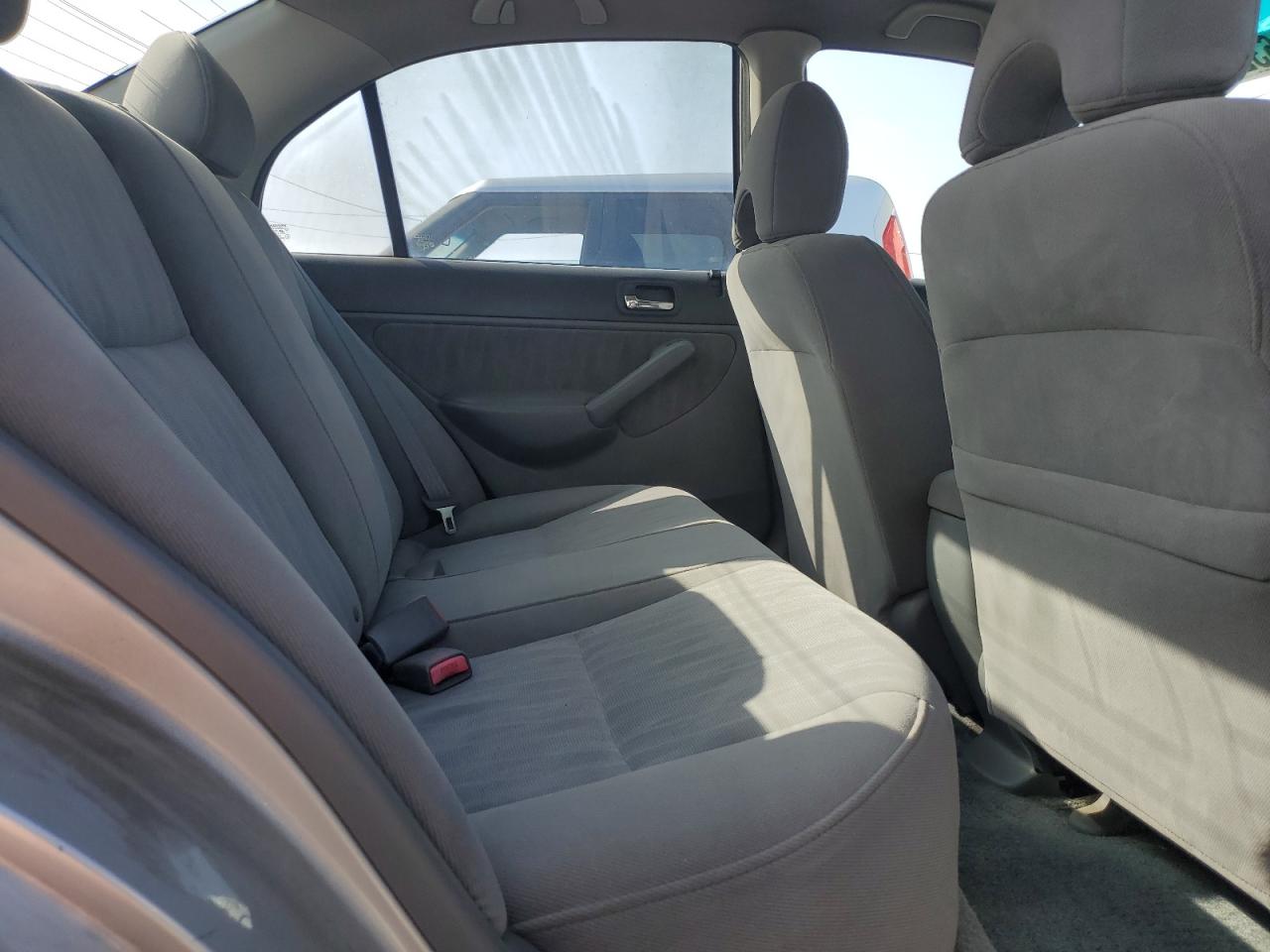 2003 Honda Civic Lx VIN: 2HGES16593H598468 Lot: 91536325