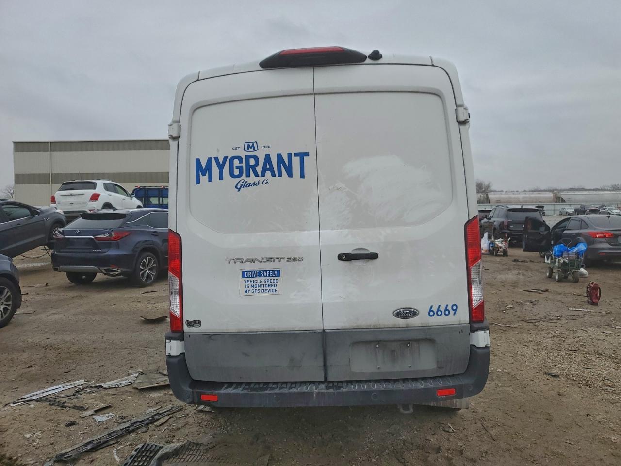 2023 Ford Transit T-250 VIN: 1FTBR1C84PKB47314 Lot: 93869435