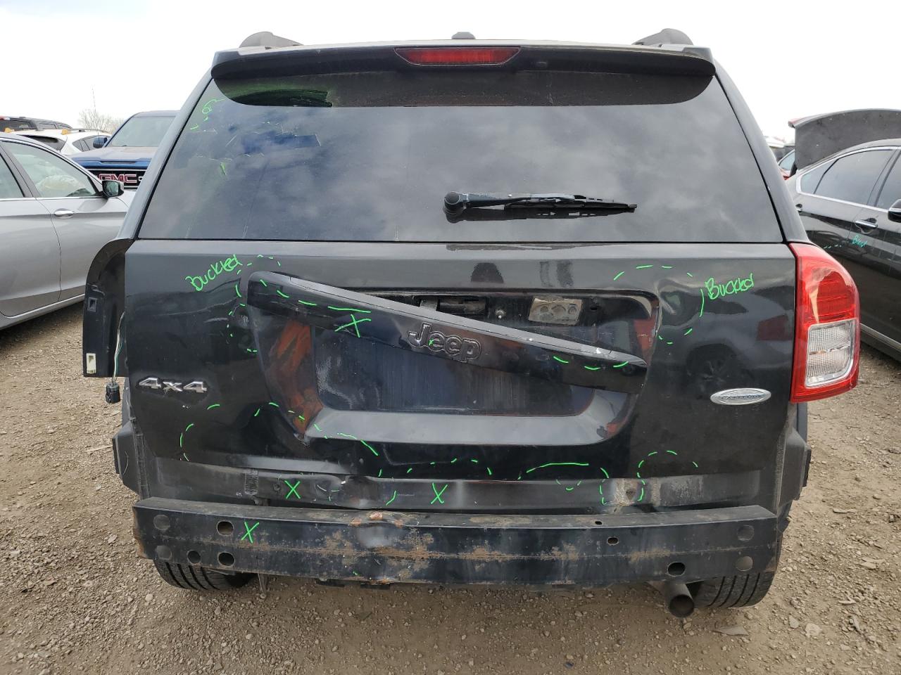 2016 Jeep Compass Sport VIN: 1C4NJDBB2GD778926 Lot: 92719635