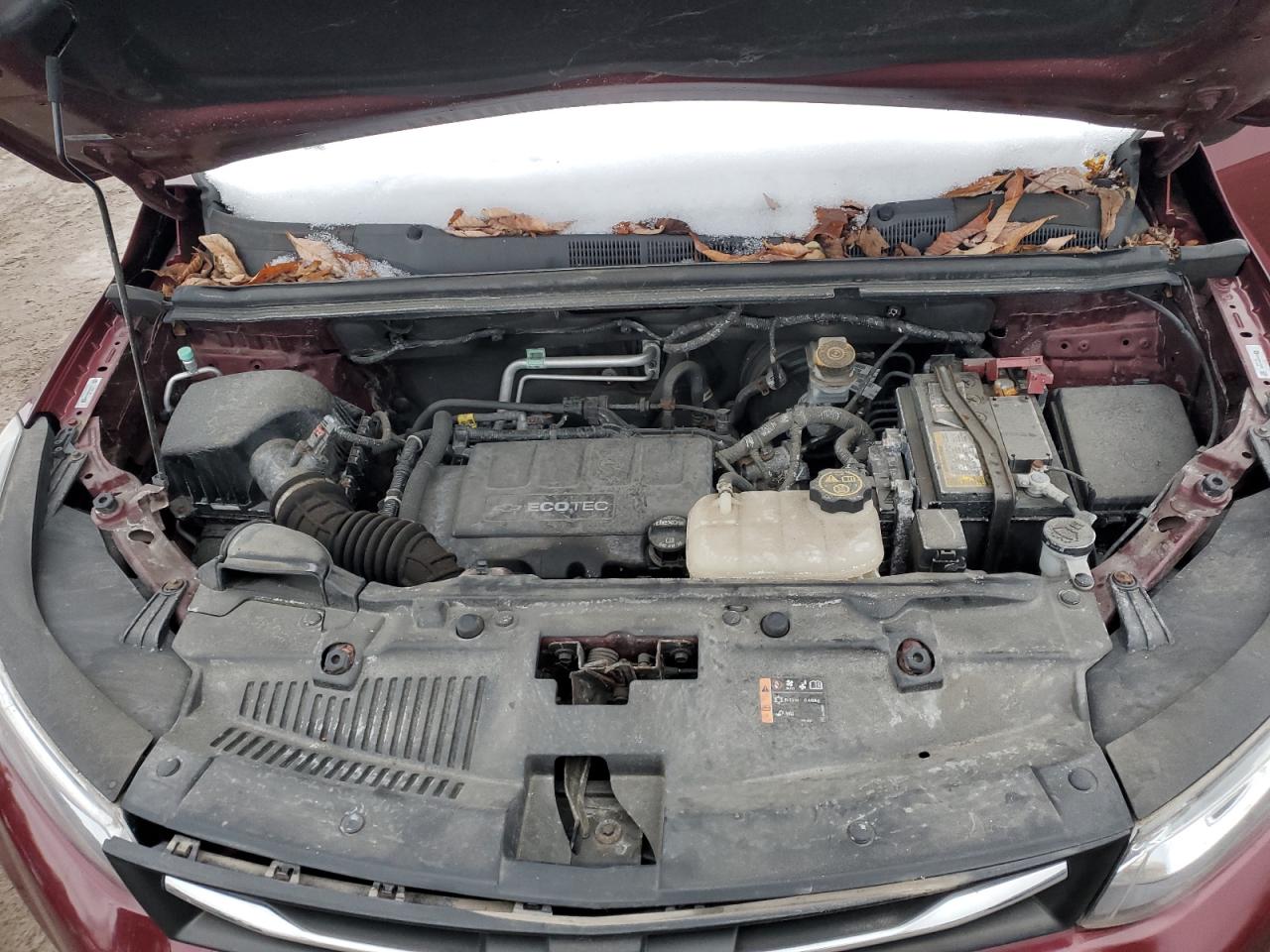 2017 Chevrolet Trax Ls VIN: 3GNCJKSB8HL153333 Lot: 92525245