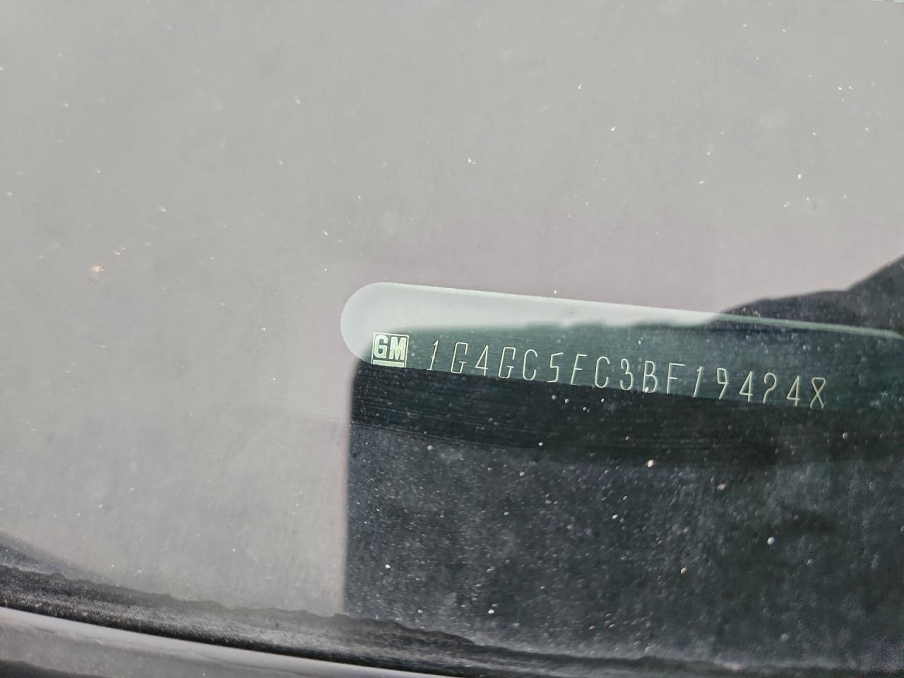 2011 Buick Lacrosse Cxl VIN: 1G4GC5EC3BF194248 Lot: 93814225