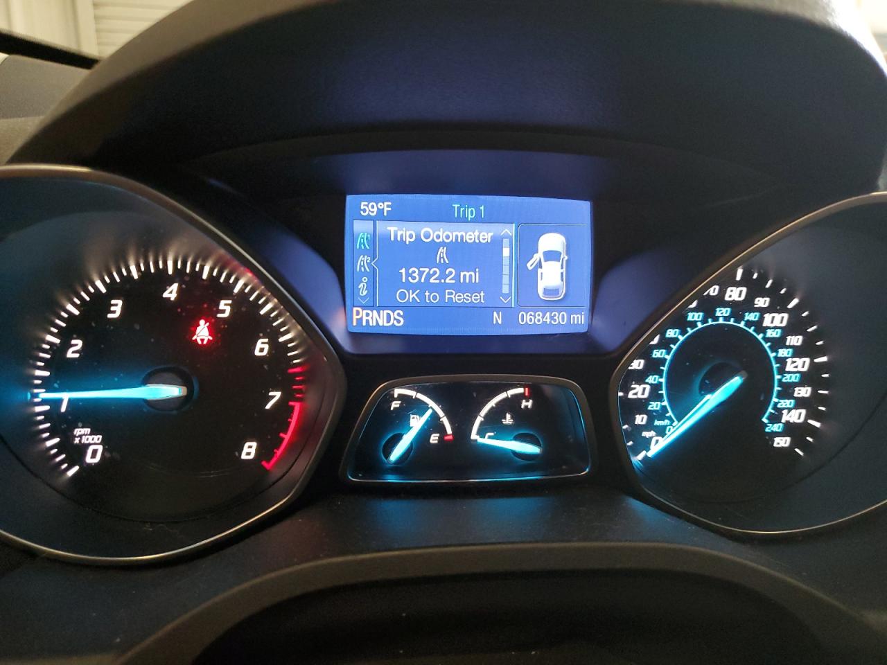 2013 Ford Escape Se VIN: 1FMCU0GX5DUA93807 Lot: 91721735