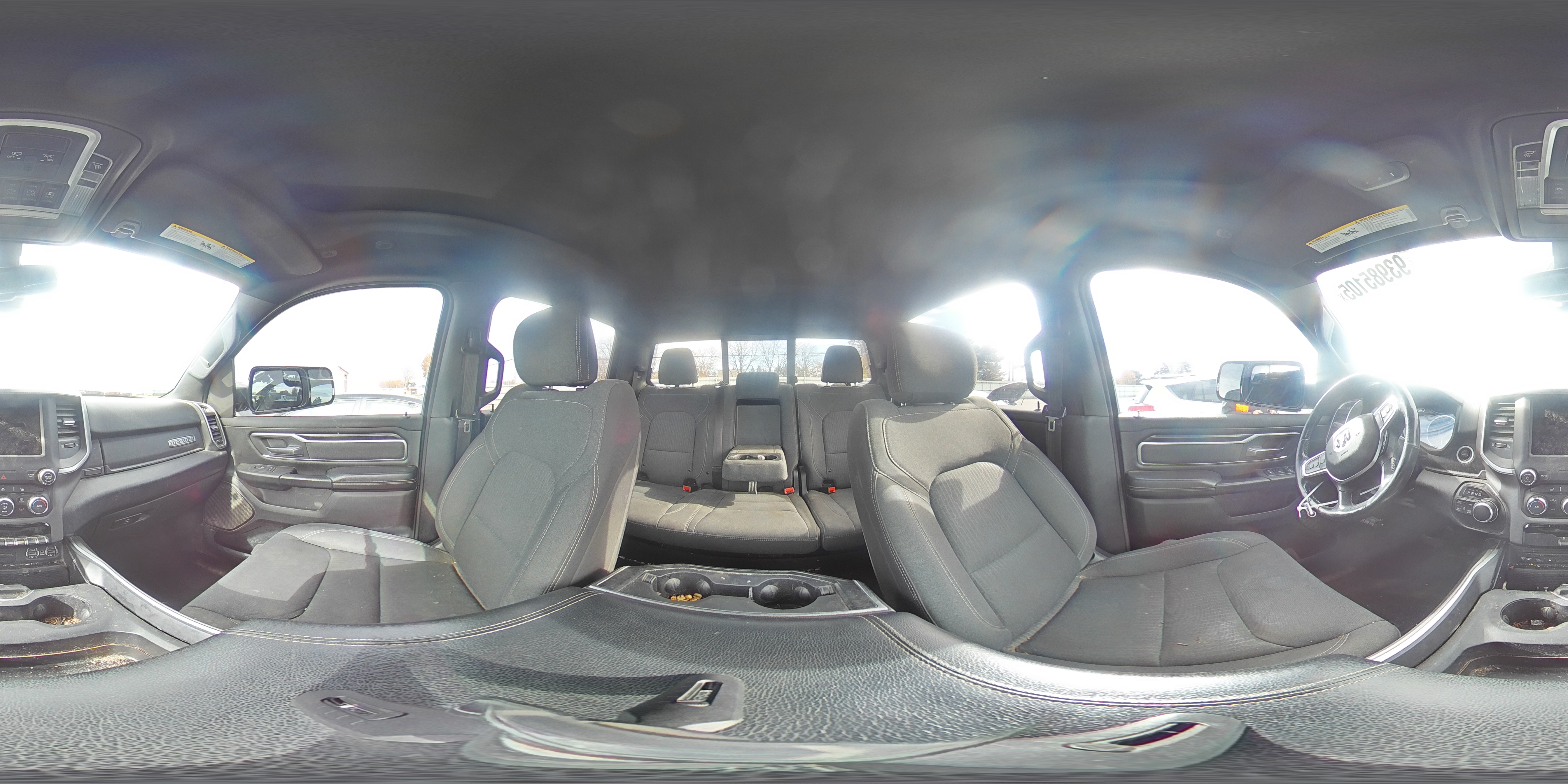 2019 Ram 1500 Big Horn/Lone Star VIN: 1C6SRFFT7KN693987 Lot: 93985105