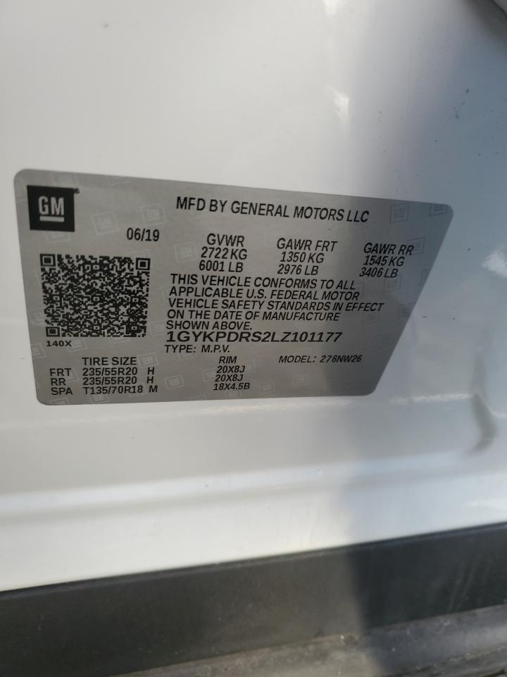 2020 Cadillac Xt6 Premium Luxury VIN: 1GYKPDRS2LZ101177 Lot: 93530895