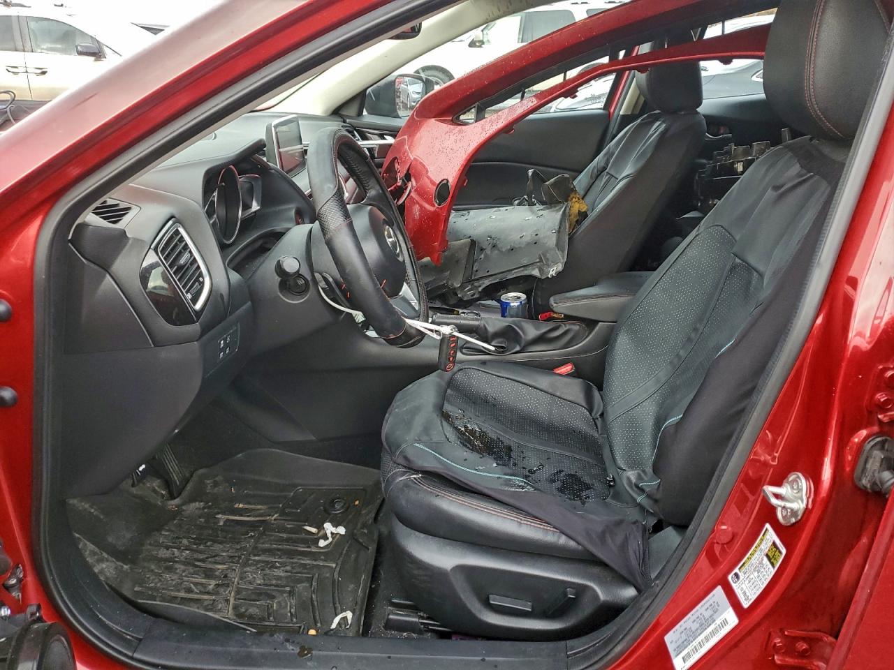 2015 Mazda 3 Grand Touring VIN: JM1BM1M3XF1256477 Lot: 94288325