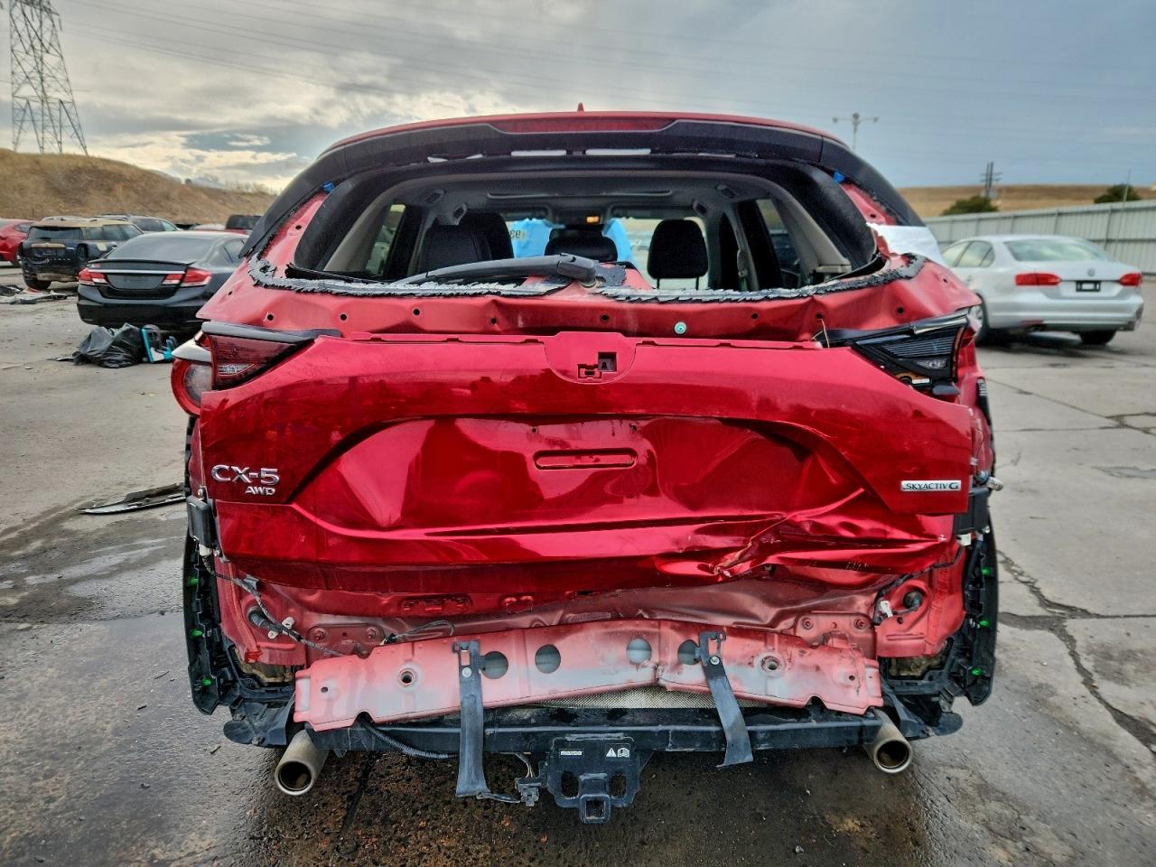 2020 Mazda Cx-5 Touring VIN: JM3KFBCM3L0845387 Lot: 93910575