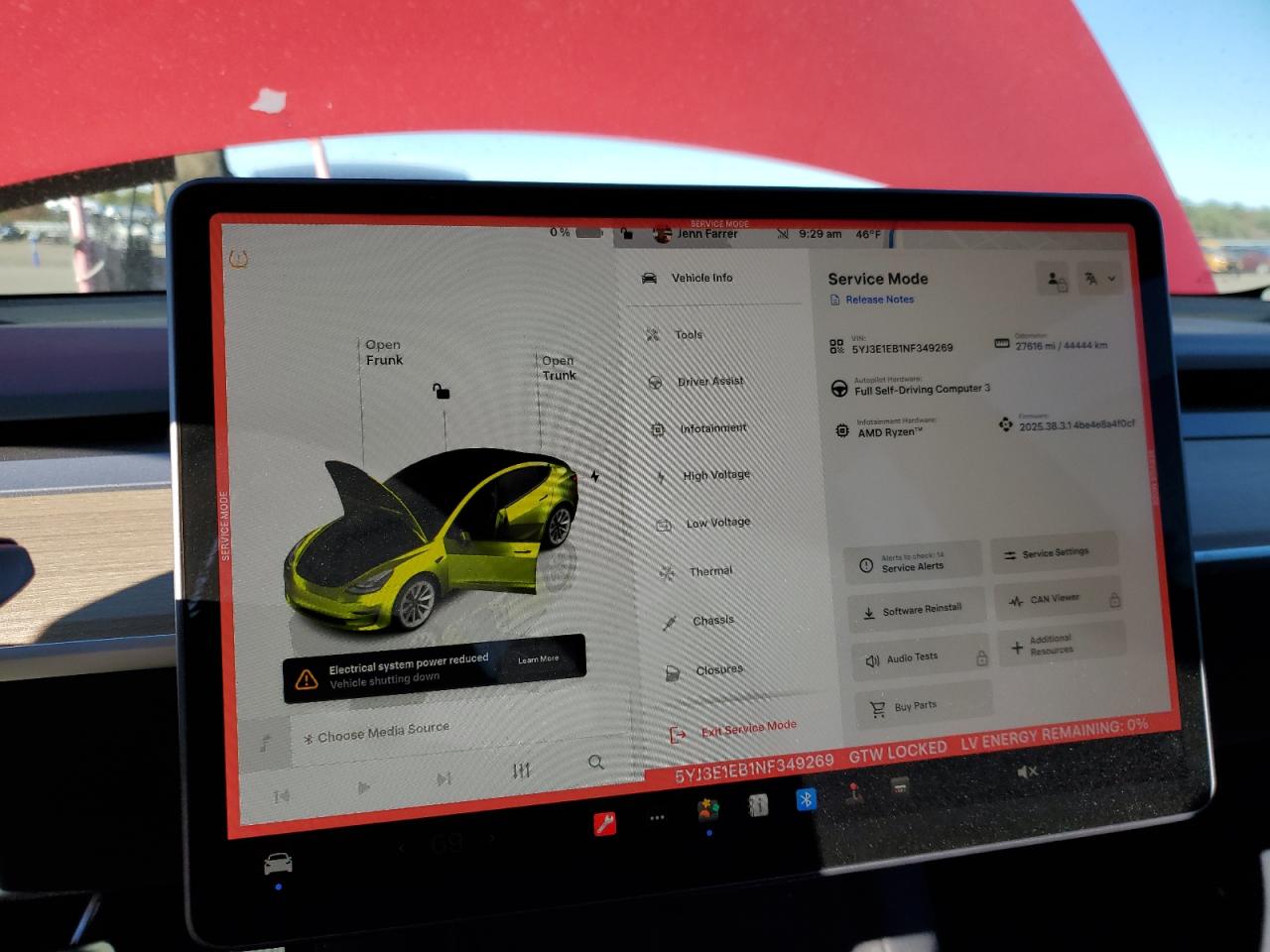 2022 Tesla Model 3 VIN: 5YJ3E1EB1NF349269 Lot: 92005805