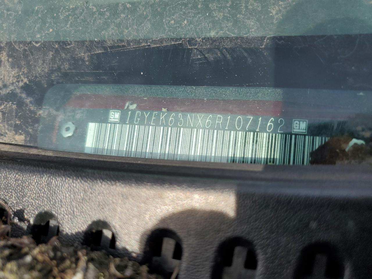 2006 Cadillac Escalade Luxury VIN: 1GYEK63NX6R107162 Lot: 89442275