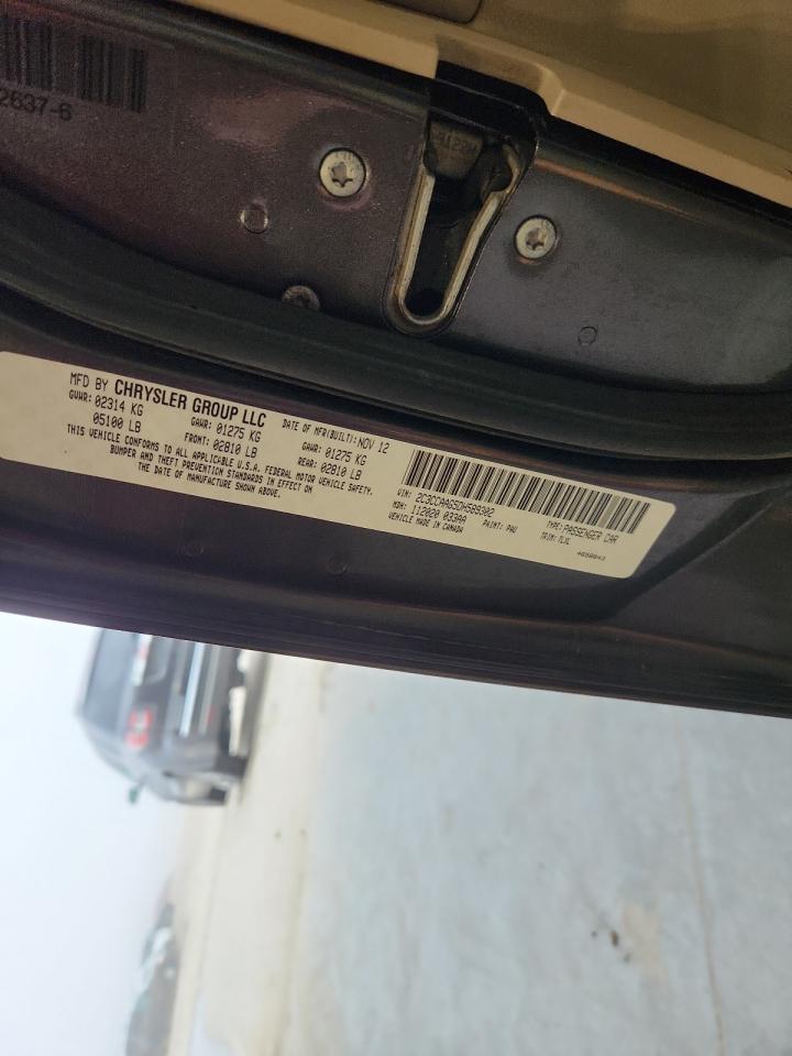 2013 Chrysler 300 VIN: 2C3CCAAG5DH589302 Lot: 92832305