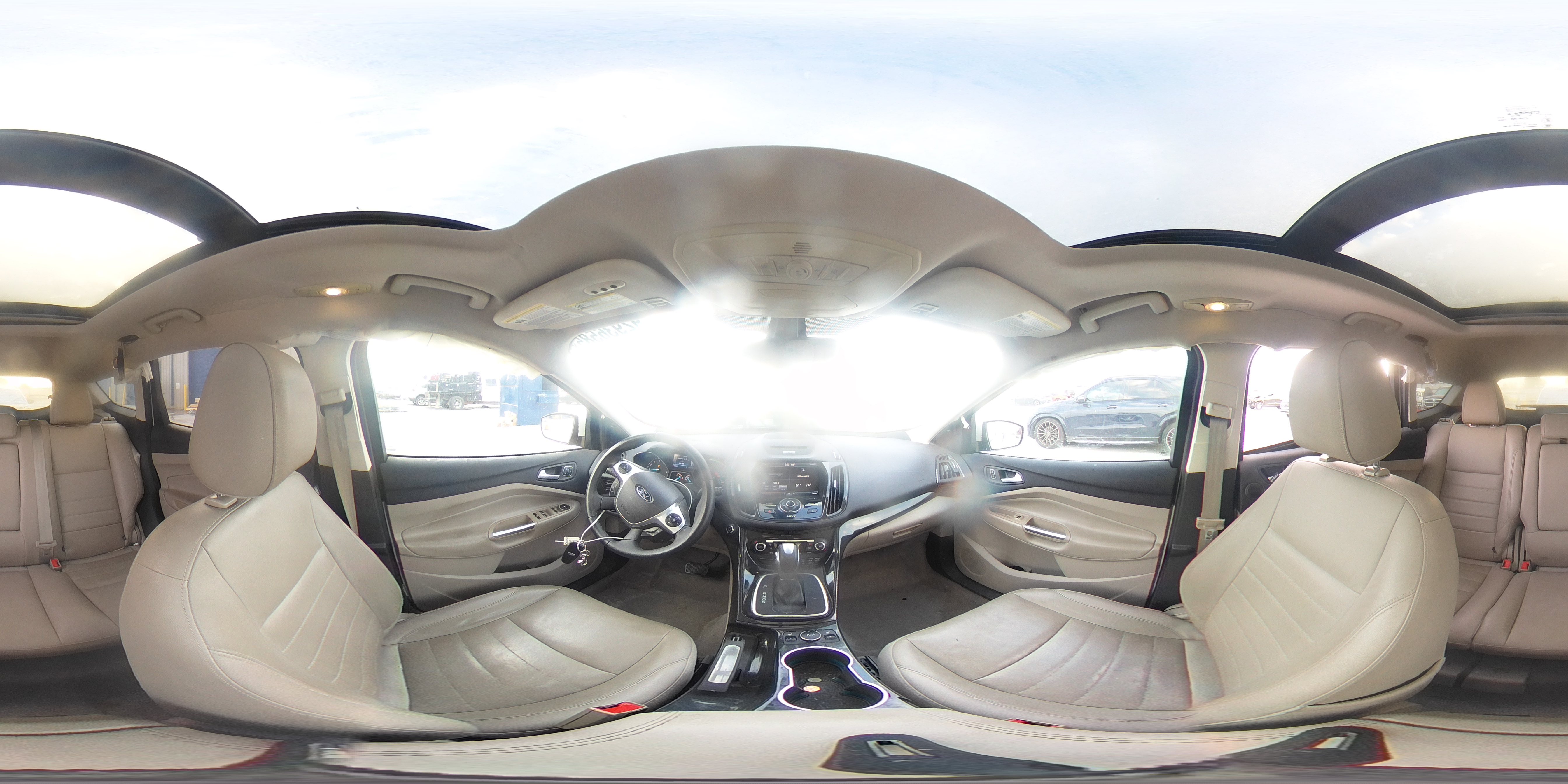 2014 Ford Escape Titanium VIN: 1FMCU0J94EUB71554 Lot: 92936585