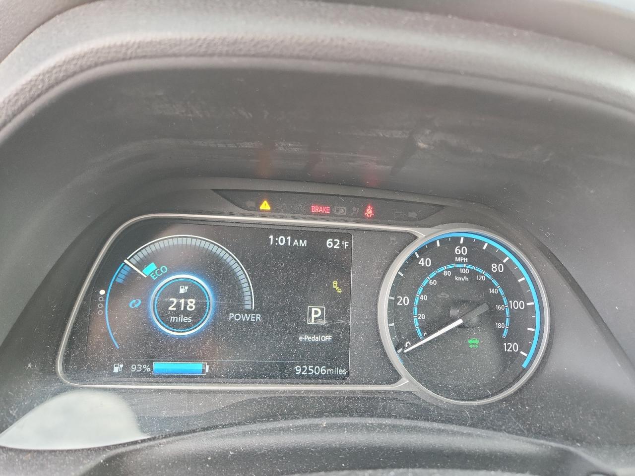 2020 Nissan Leaf S Plus VIN: 1N4BZ1BP8LC308850 Lot: 91444395