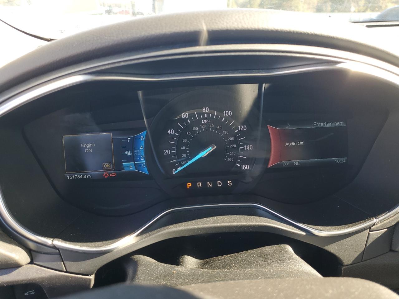 2014 Ford Fusion Titanium VIN: 3FA6P0K92ER384975 Lot: 91339855