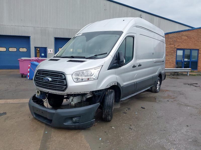 2018 FORD TRANSIT 2.0 TDCI 130PS H3 VAN for sale at Copart SANDWICH