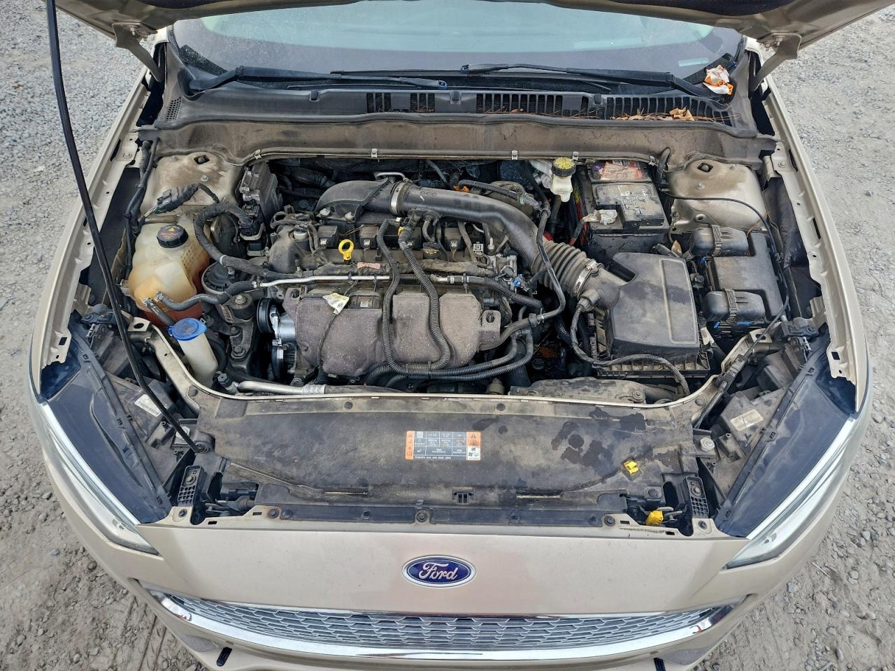 2019 Ford Fusion Titanium VIN: 3FA6P0D98KR124265 Lot: 94432845