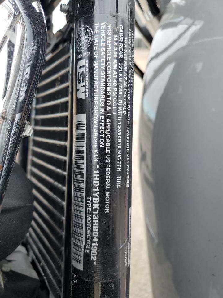 2024 Harley-Davidson Flhcs VIN: 1HD1YBK13RB041902 Lot: 92169445