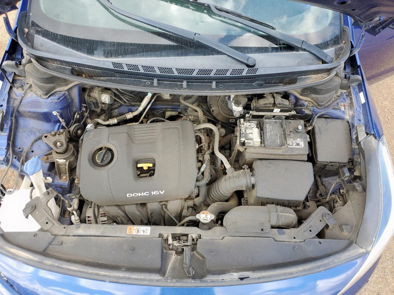 2017 Kia Forte Lx VIN: 3KPFK4A79HE089352 Lot: 92501635