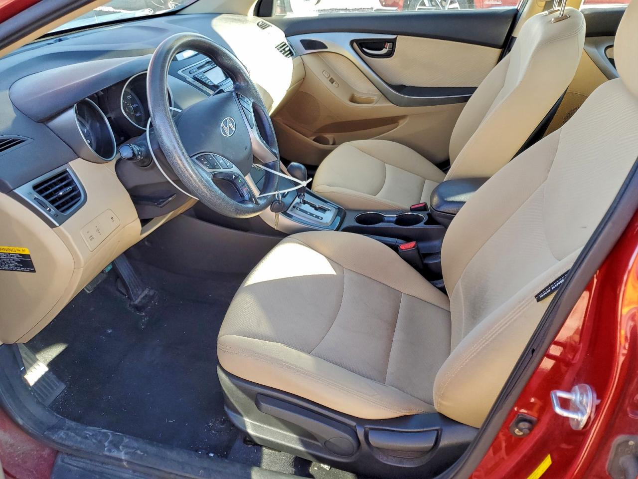 2013 Hyundai Elantra Gls VIN: KMHDH4AE6DU493091 Lot: 93783025