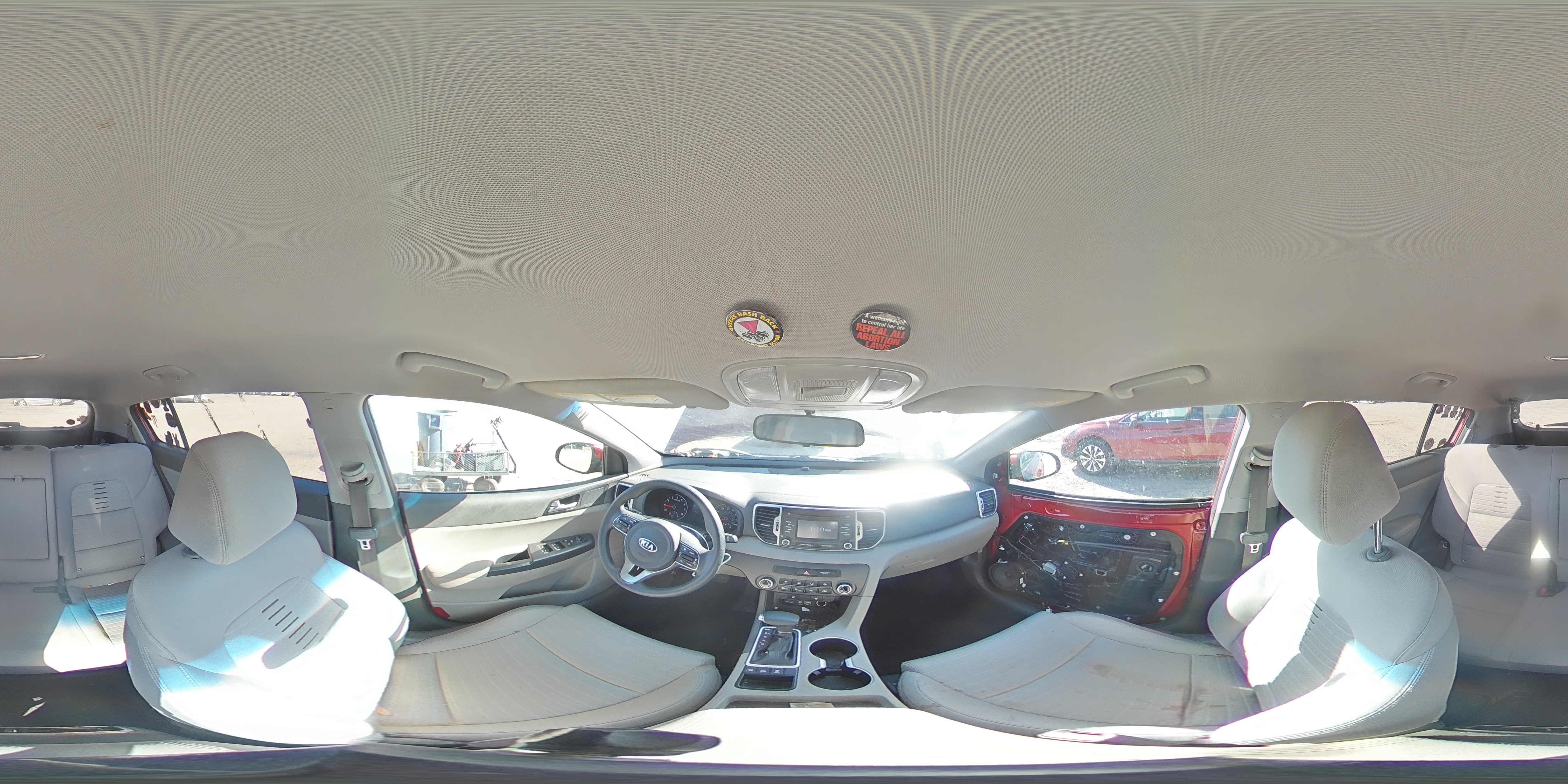 2017 Kia Sportage Lx VIN: KNDPMCAC6H7072904 Lot: 91436905