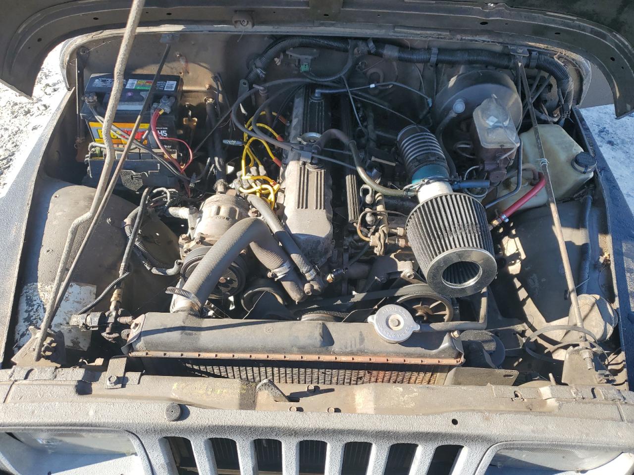 1991 Jeep Wrangler / Yj Sahara VIN: 2J4FY49S5MJ112778 Lot: 91011995