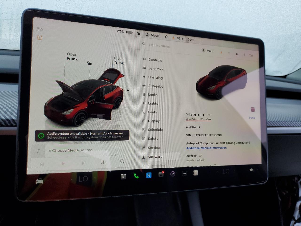 2023 Tesla Model Y VIN: 7SAYGDEF3PF815696 Lot: 91650135