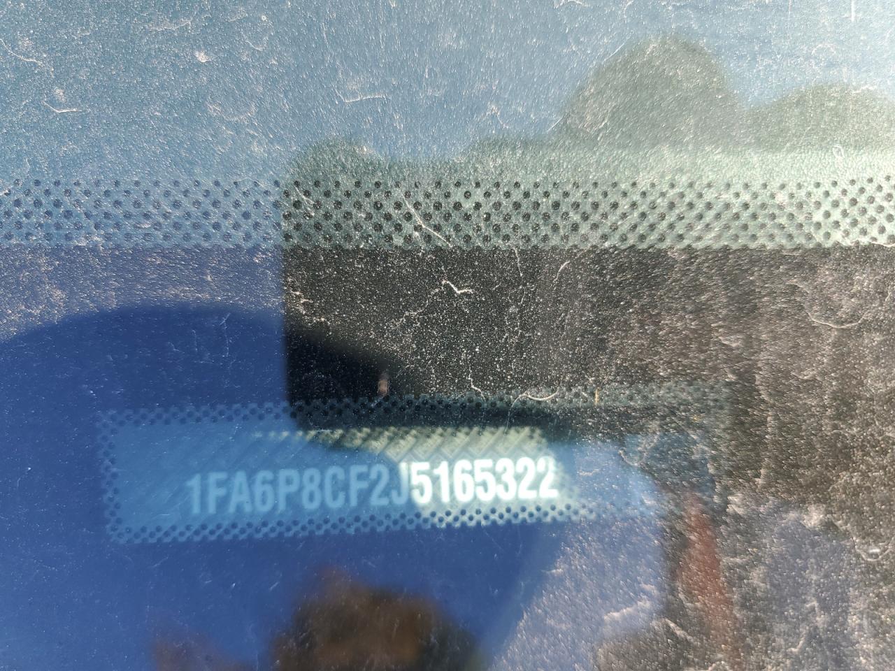 2018 Ford Mustang Gt VIN: 1FA6P8CF2J5165322 Lot: 91023155