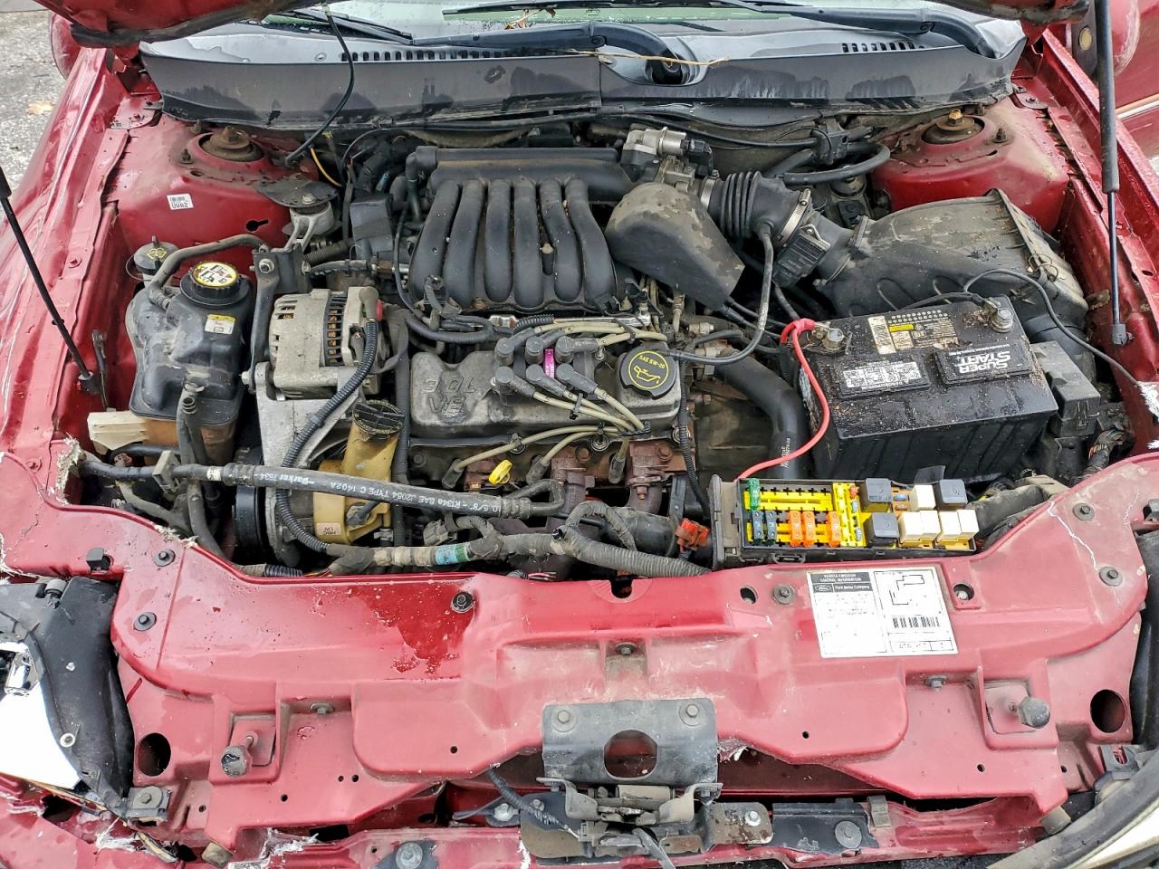 2002 Mercury Sable Gs VIN: 1MEFM50U92A645949 Lot: 94187845