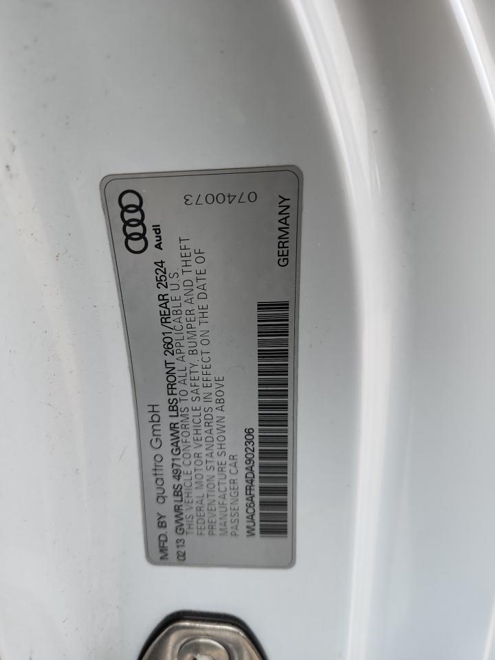 2013 Audi Rs5 VIN: WUAC6AFR4DA902306 Lot: 91451125