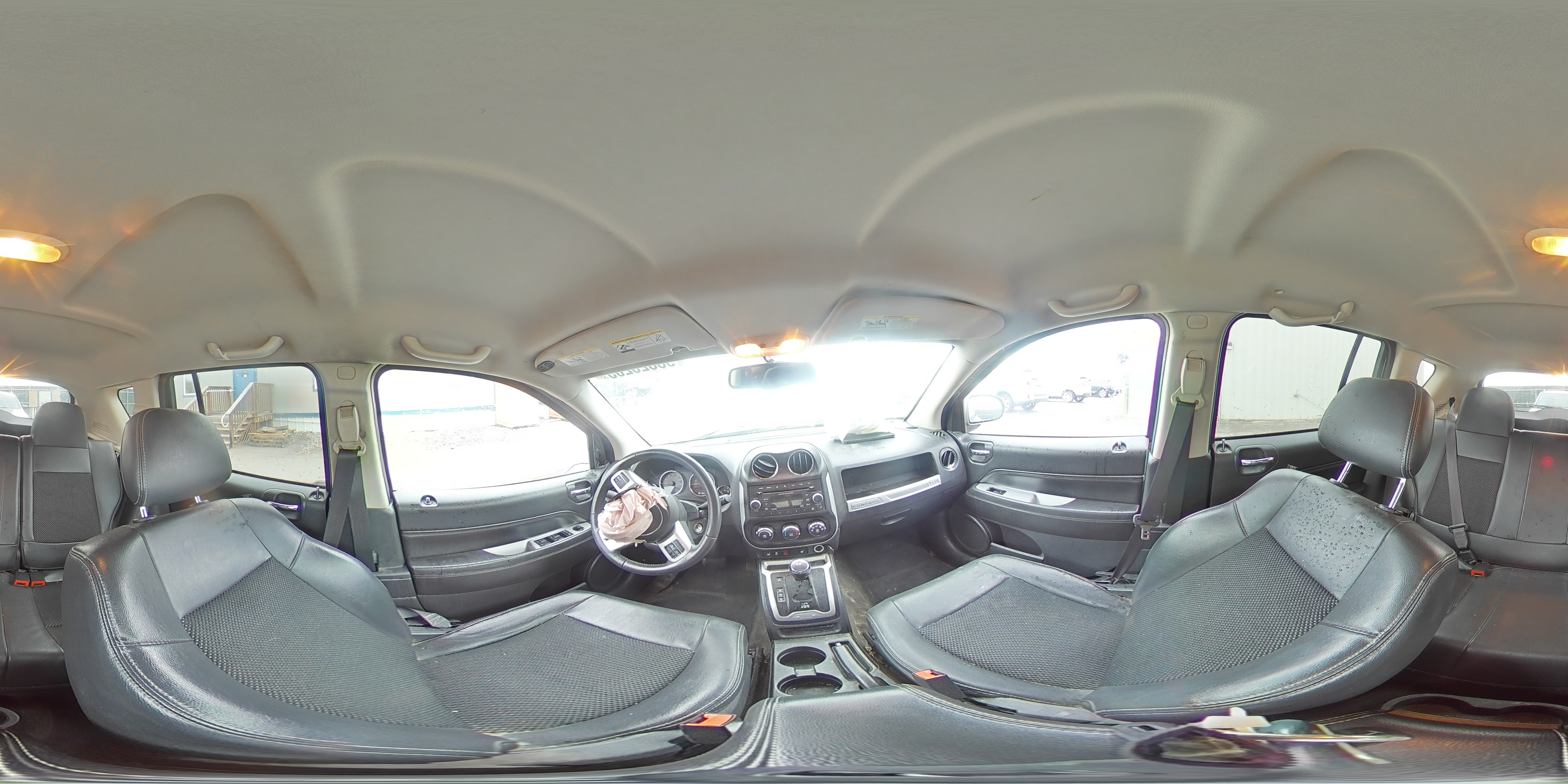 2017 Jeep Compass Latitude VIN: 1C4NJDEB2HD107835 Lot: 93828205