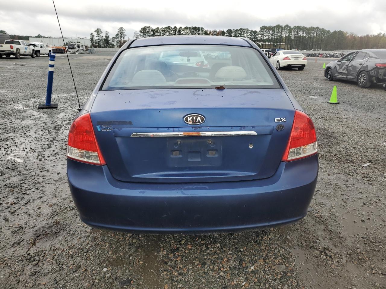 2007 Kia Spectra Ex VIN: KNAFE121275380413 Lot: 90981925