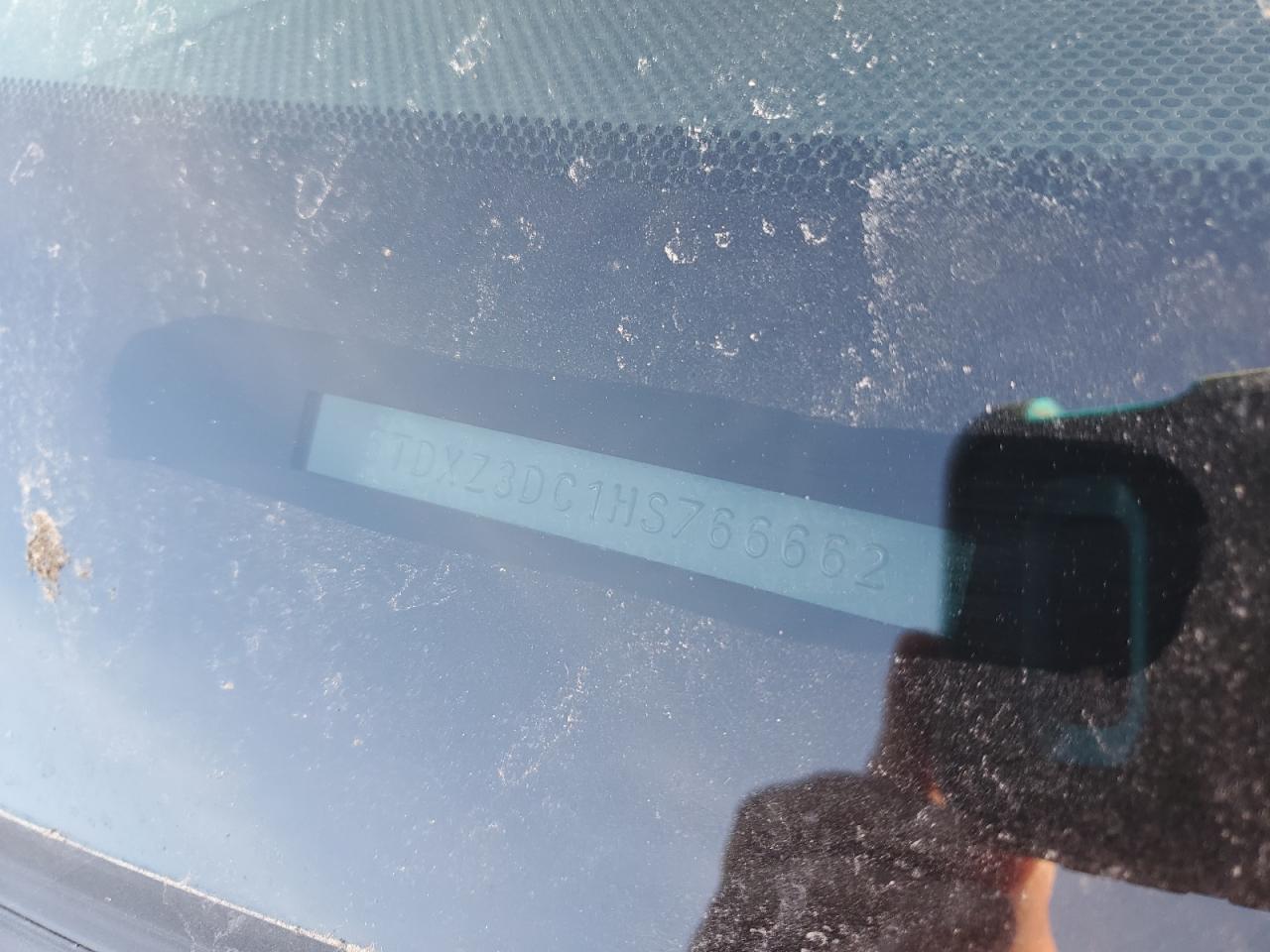 2017 Toyota Sienna Se VIN: 5TDXZ3DC1HS766662 Lot: 92284335