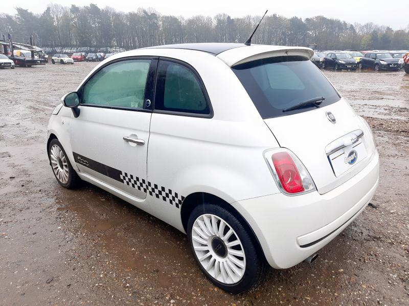 2009 FIAT 500 1.2 SPORT 3DR DUALOGIC