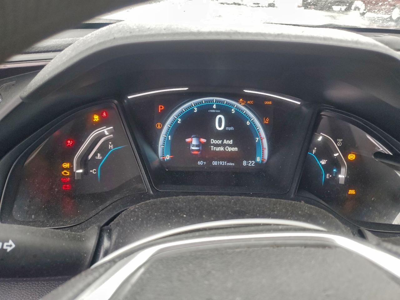 2019 Honda Civic Lx VIN: 19XFC2F60KE007937 Lot: 94460015