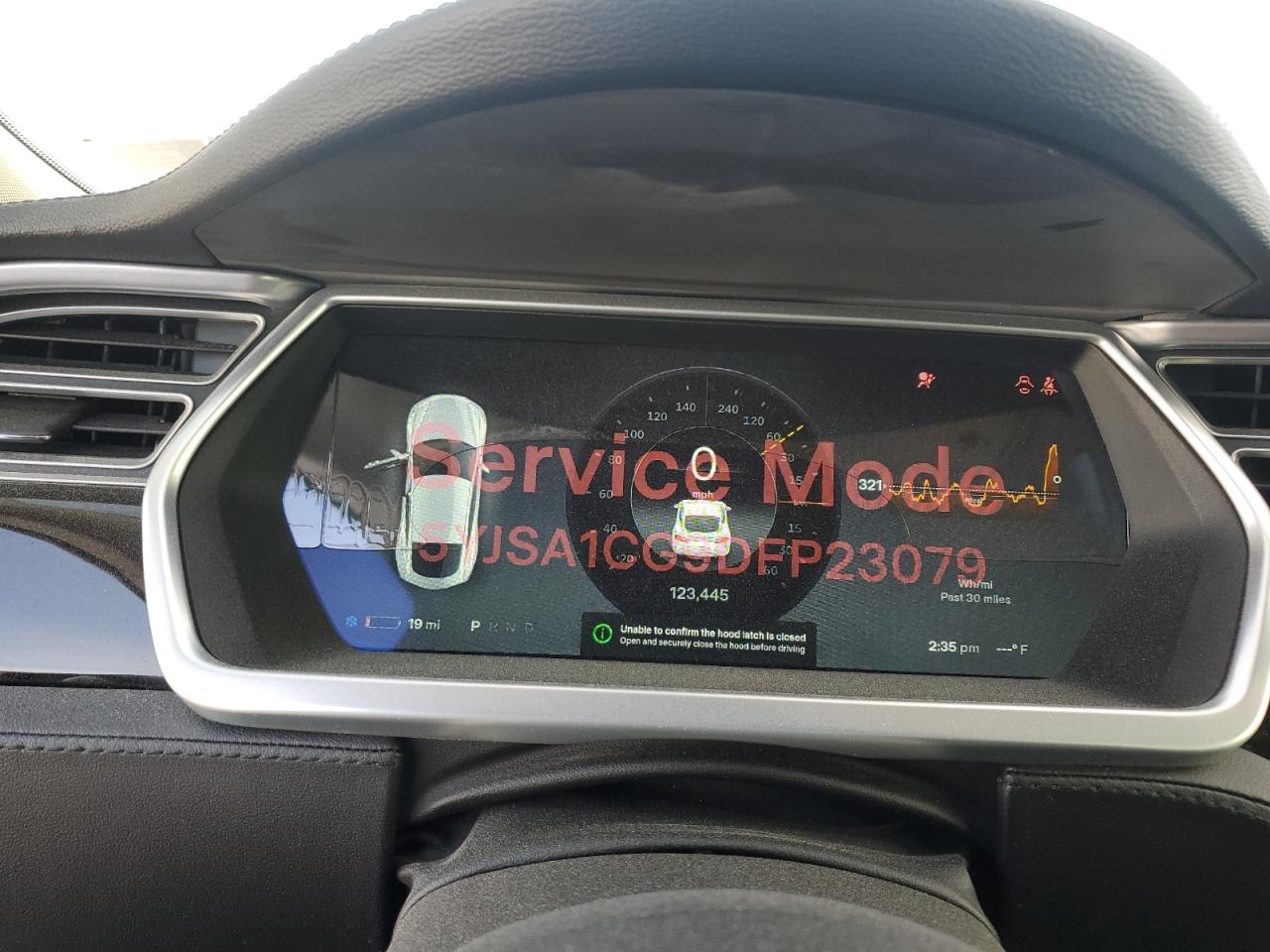 2013 Tesla Model S VIN: 5YJSA1CG9DFP23079 Lot: 92110055