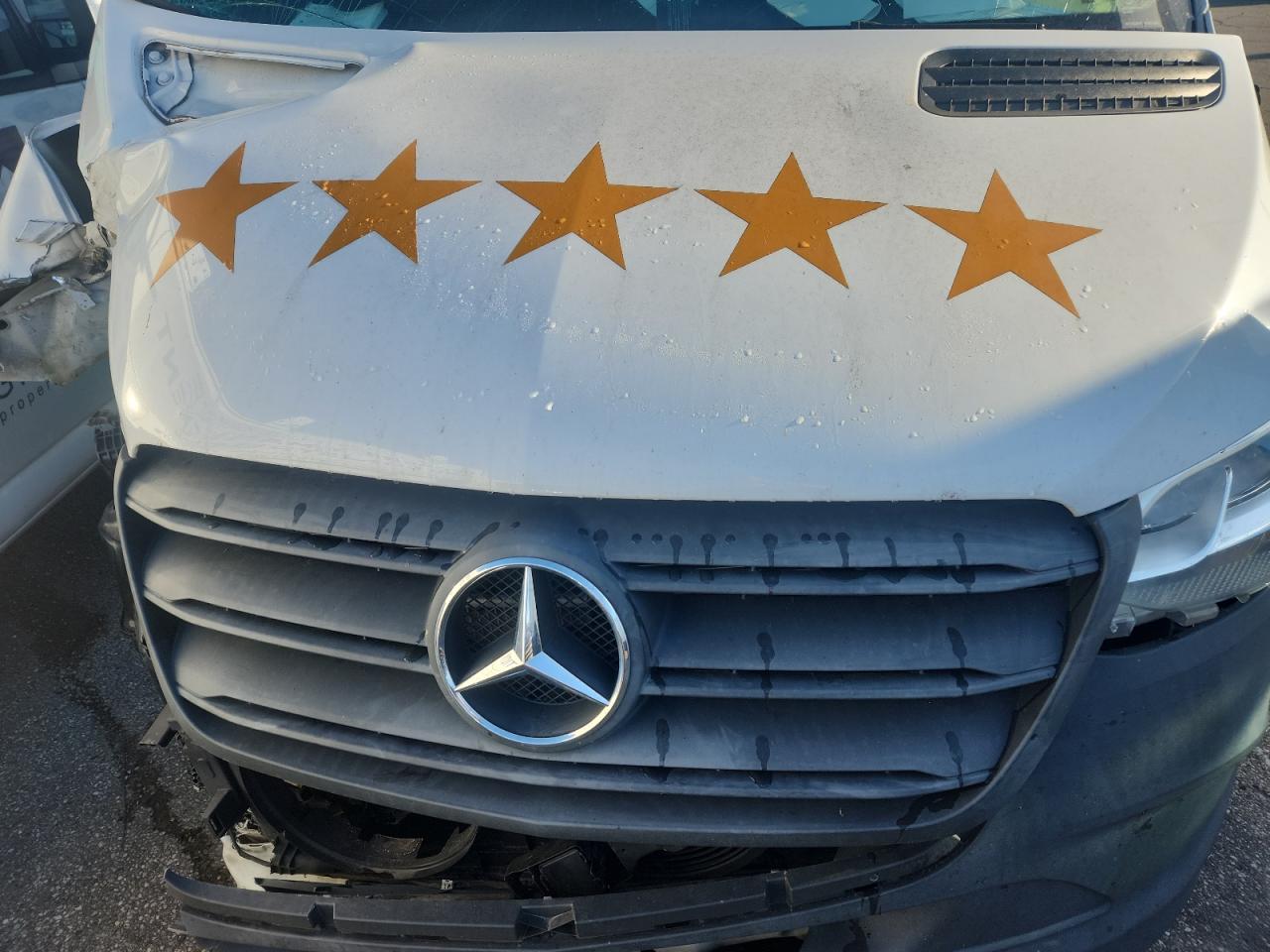 2022 Mercedes Benz Sprinter 2500 Utility / Service Van VIN: W1Y4DBHY1NT091843 Lot: 92477135