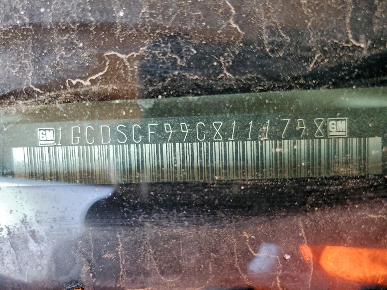 2012 Chevrolet Colorado Lt VIN: 1GCDSCF99C8111798 Lot: 94191095