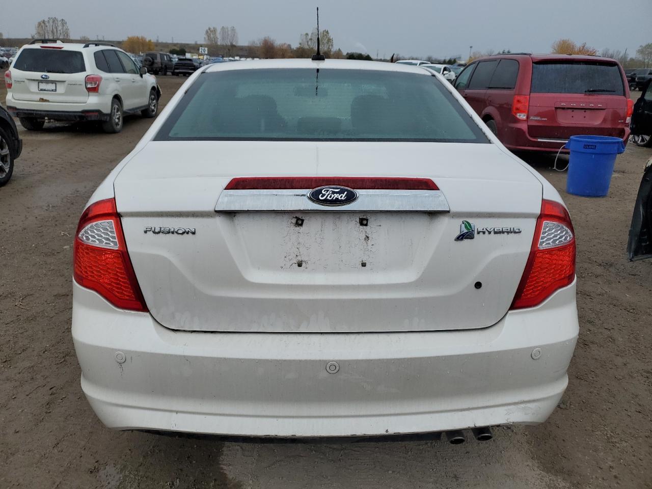 2011 Ford Fusion Hybrid VIN: 3FADP0L38BR192960 Lot: 91322865