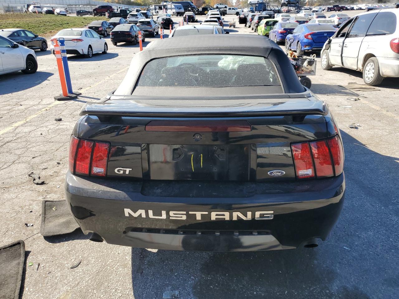 2003 Ford Mustang Gt VIN: 1FAFP45X73F365883 Lot: 92177075