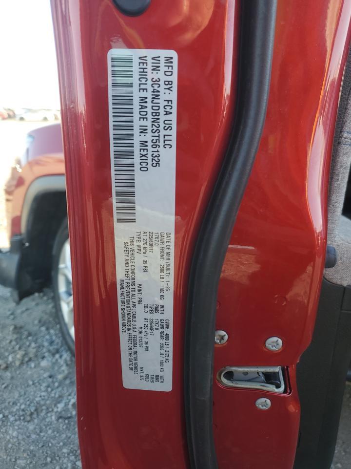 2025 Jeep Compass Latitude VIN: 3C4NJDBN2ST561325 Lot: 92918685