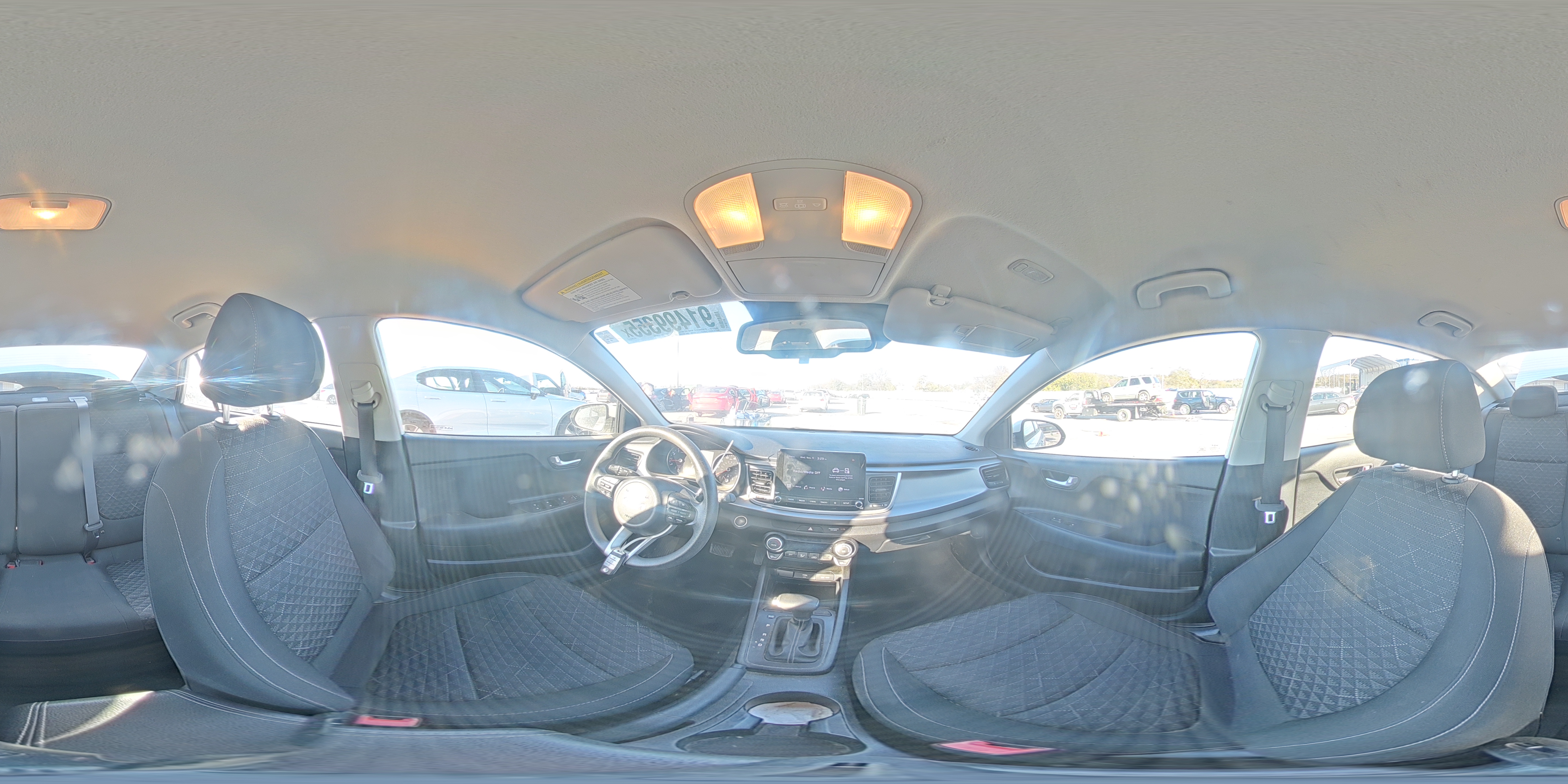 2023 Kia Rio Lx VIN: 3KPA24AD4PE520677 Lot: 91499355