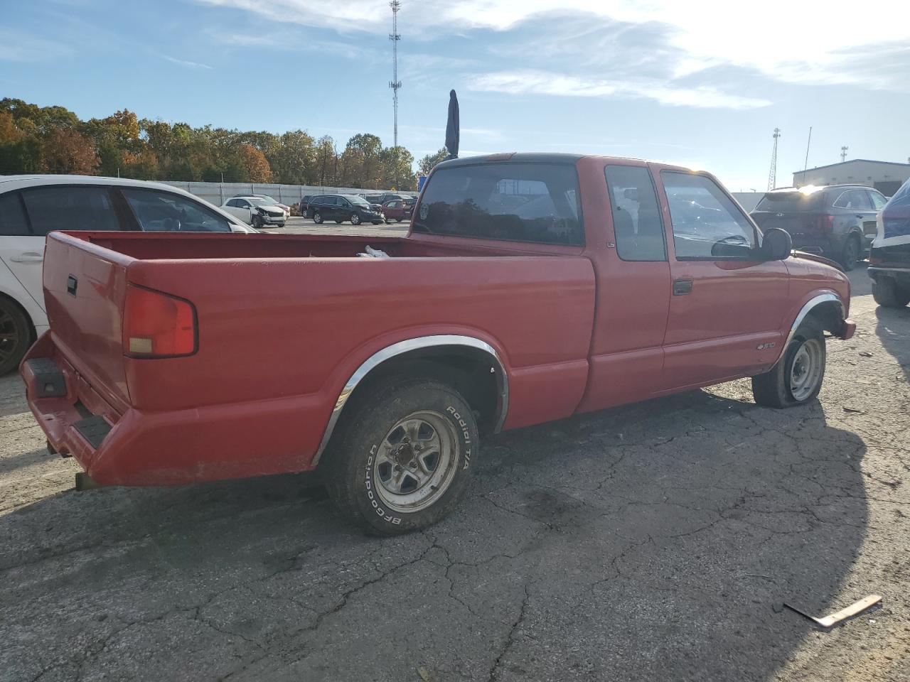 1994 Chevrolet S Truck S10 red pickup gas 1GCCS19Z0RK154191 photo #4