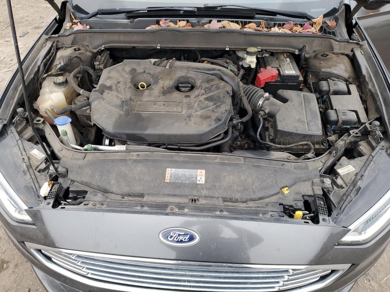 2017 Ford Fusion Titanium VIN: 3FA6P0D96HR231503 Lot: 93645665