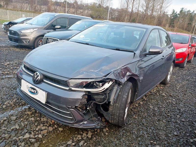 2022 VOLKSWAGEN POLO 1.0 TSI STYLE 5DR for sale at Copart EAST KILBRIDE