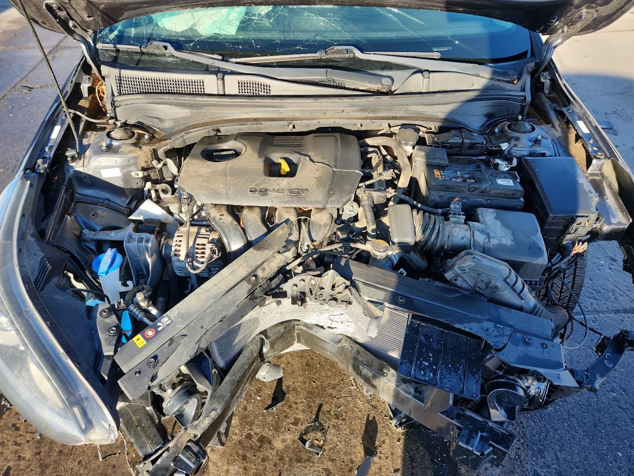 2019 Kia Forte Fe VIN: 3KPF24AD5KE094738 Lot: 92864055