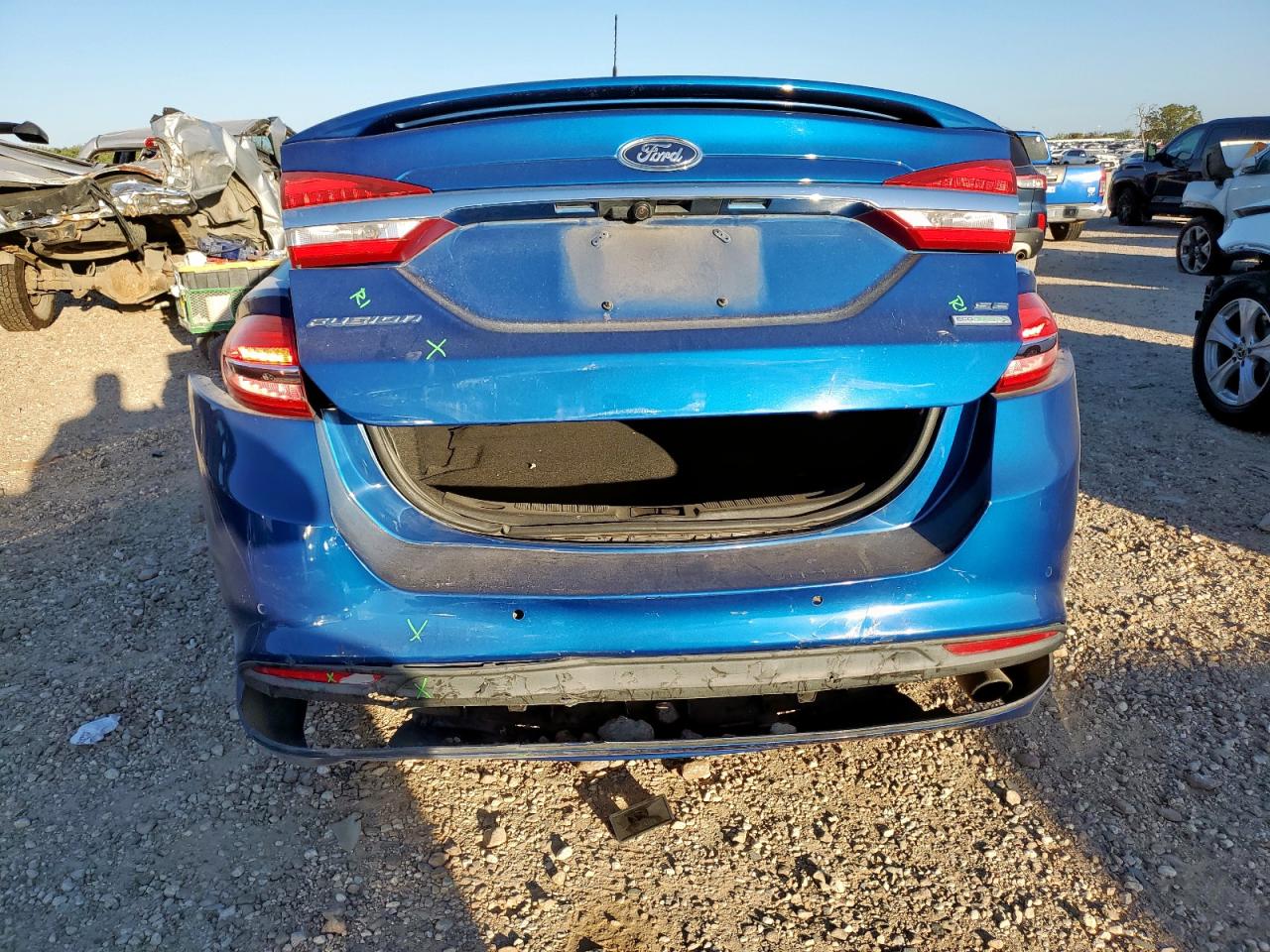 2017 Ford Fusion Se VIN: 3FA6P0HD4HR311946 Lot: 92330295