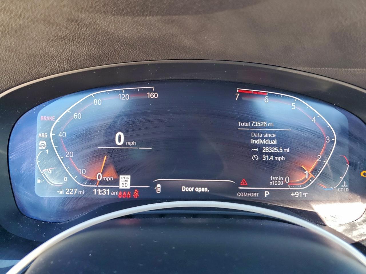 2020 BMW 530 I VIN: WBAJR3C0XLWW78681 Lot: 94230175