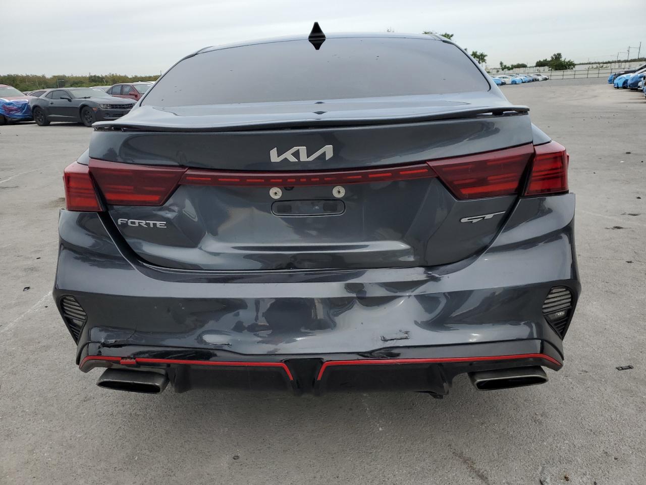 2022 Kia Forte Gt VIN: 3KPF44AC0NE421083 Lot: 91614695