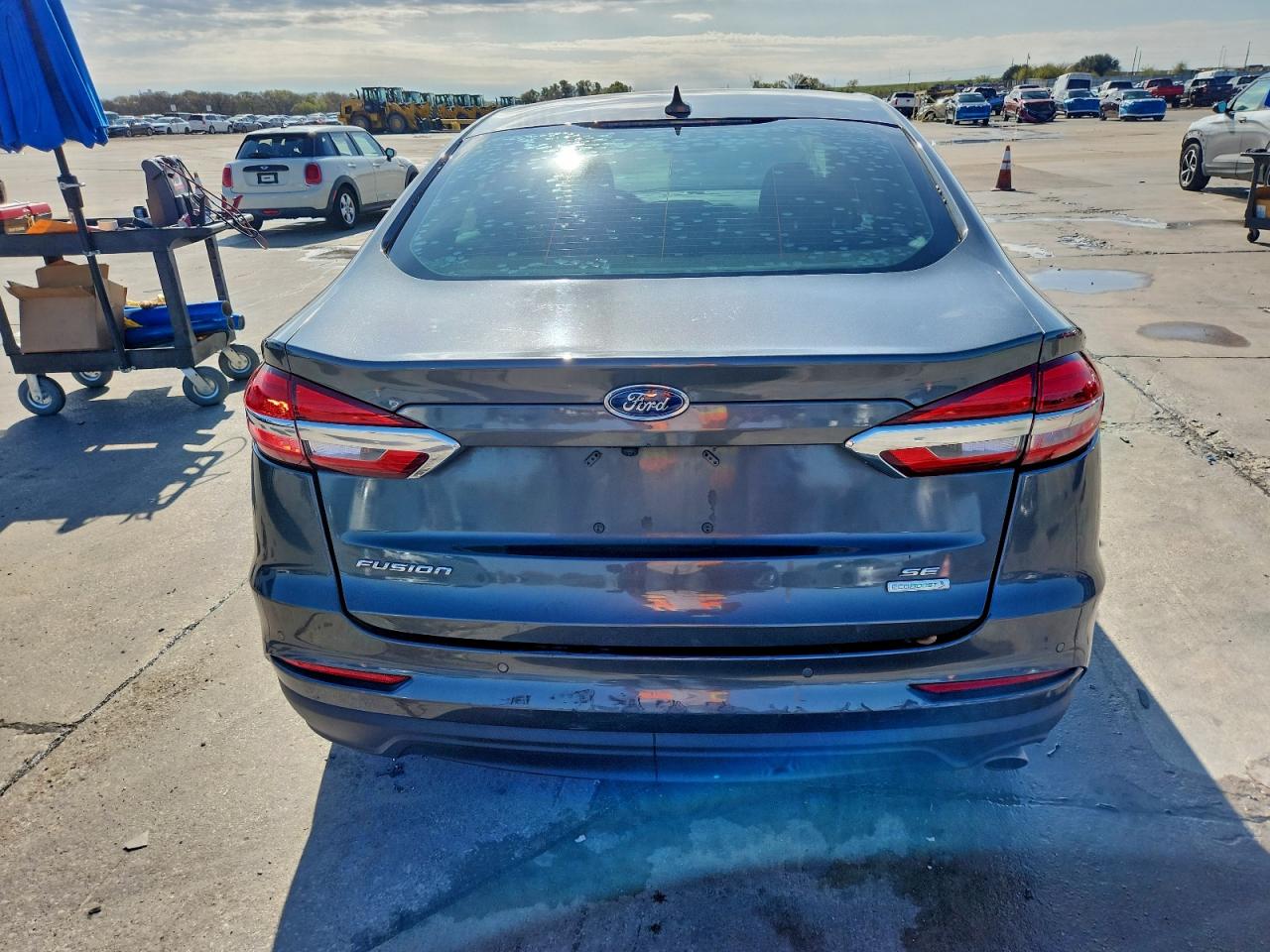 2020 Ford Fusion Se VIN: 3FA6P0HD1LR255859 Lot: 93517535