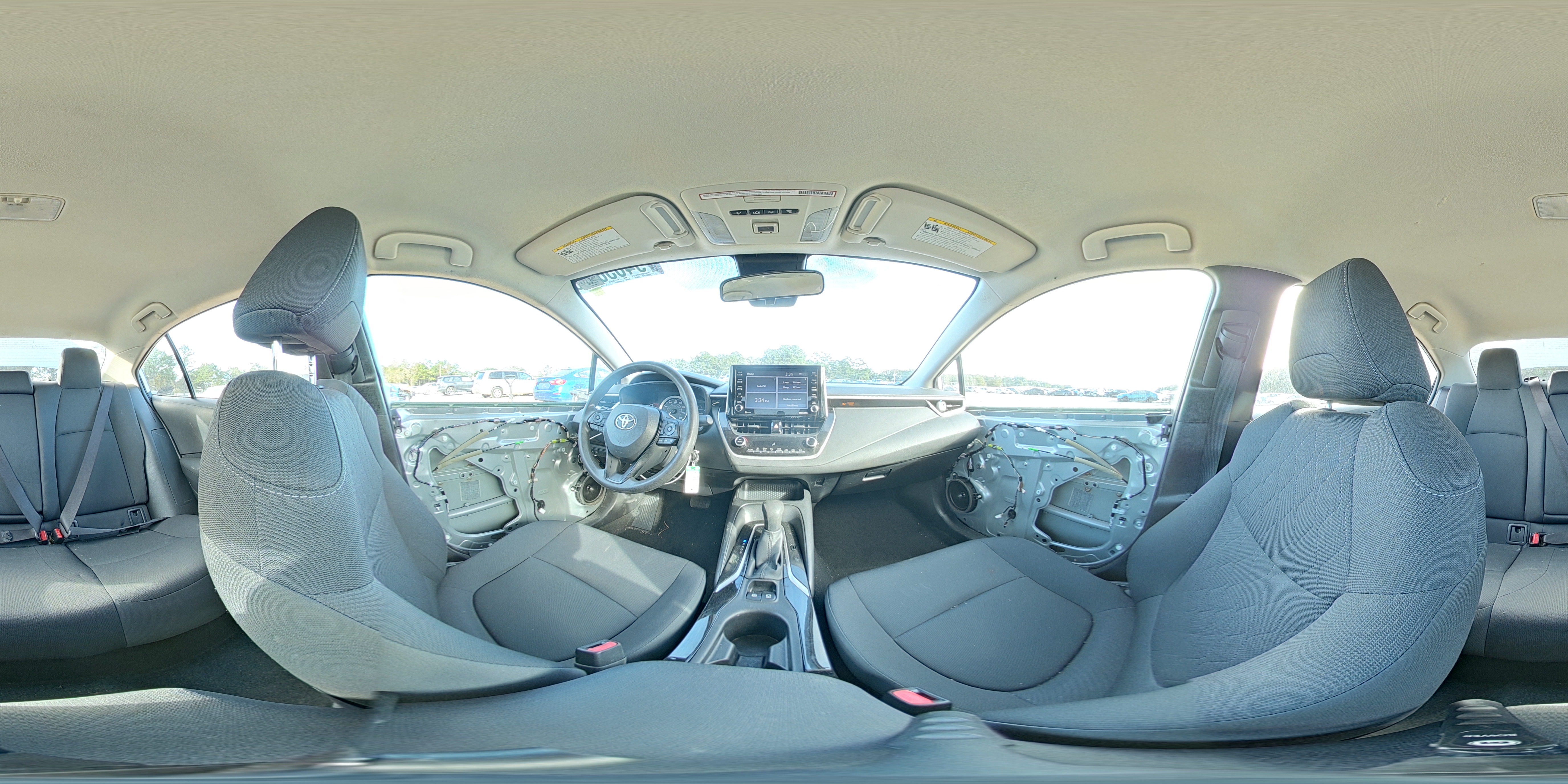 2021 Toyota Corolla Le VIN: JTDEPMAE6MJ117536 Lot: 94636635