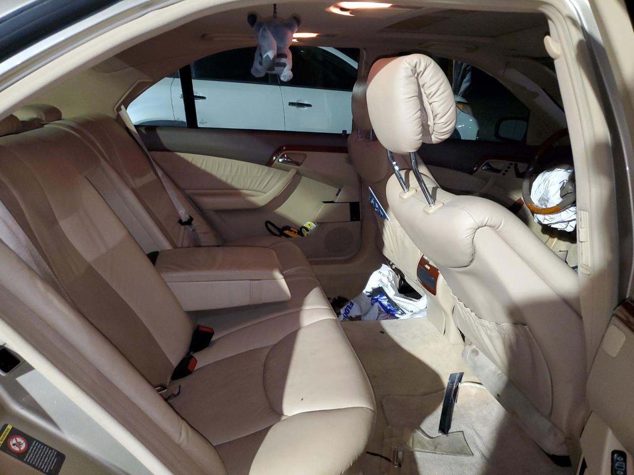 2001 Mercedes-Benz S 430 VIN: WDBNG70J81A147566 Lot: 92323645